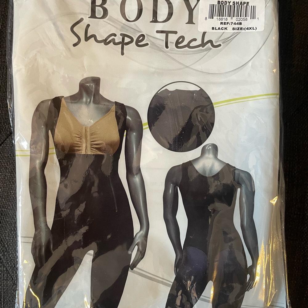 Body Shape Tech Black Bodysuit
